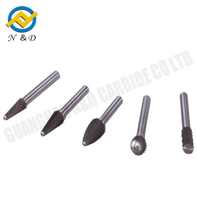إزالة الأزيز WC Co Tungsten Carbide Burrs SA أسطوانة شكل كربيد الأزيز الدوار